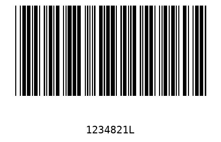 Barra Código 1234821