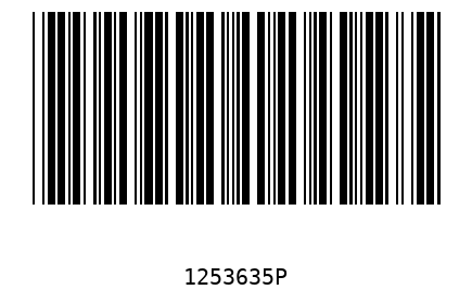 Barra Código 1253635