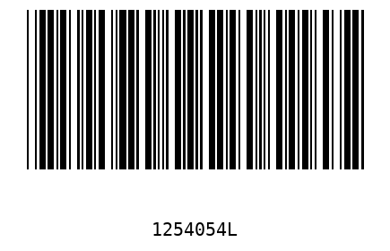Barcode 1254054