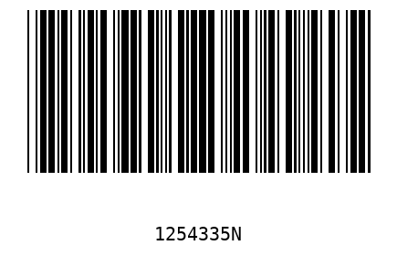Barcode 1254335