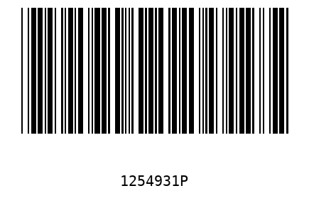 Barcode 1254931