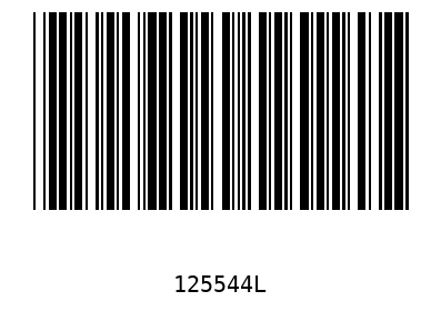 Barcode 125544