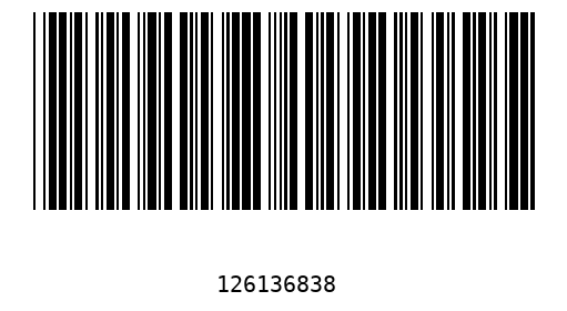 Barcode 126136838