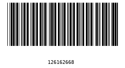 Barcode 126162668