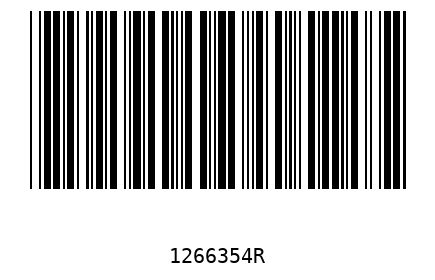 Barra Código 1266354