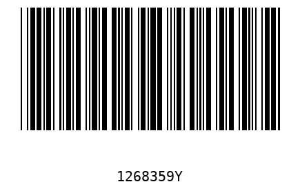 Barra Código 1268359
