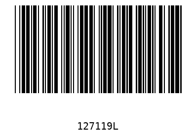 Bar code 127119