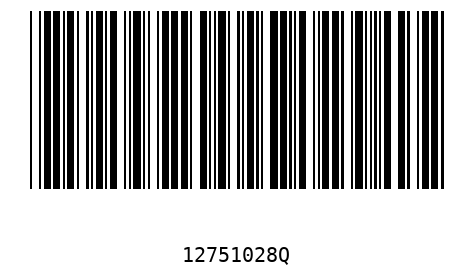 Barcode 12751028