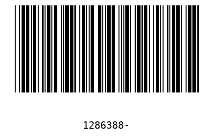 Barcode 1286388