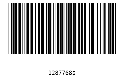 Barcode 1287768