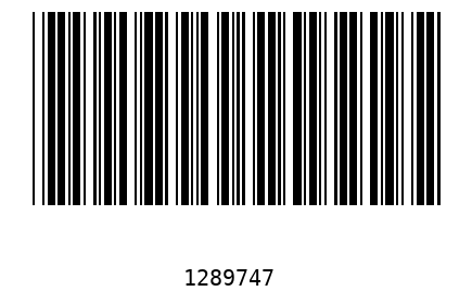Barcode 1289747