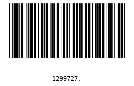 Barcode 1299727
