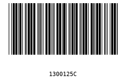 Barra Código 1300125
