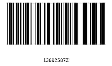 Barcode 13092587