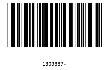 Barra Código 1309887