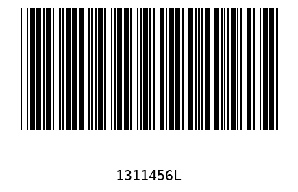 Barcode 1311456