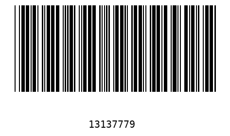 Barcode 13137779