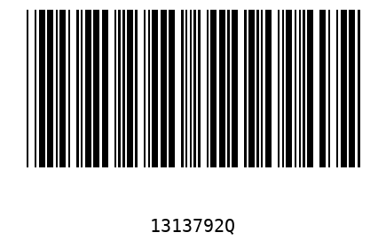 Barcode 1313792