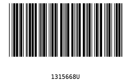 Barra Código 1315668