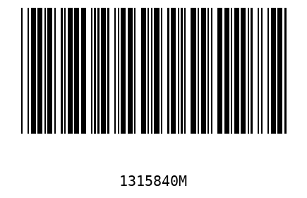 Barcode 1315840