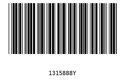 Bar code 1315888