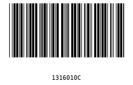 Barra Código 1316010
