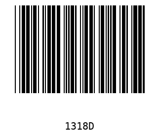 Barra Código, Code 39 1318