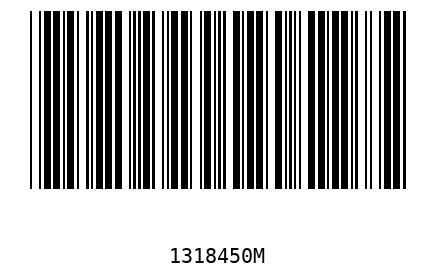 Barra Código 1318450