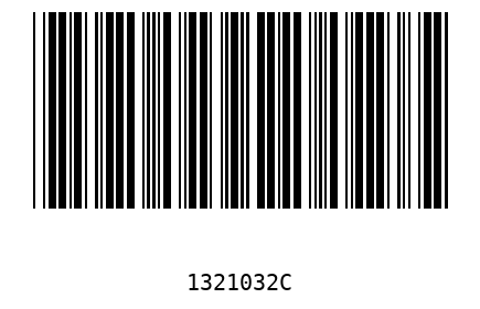 Barra Código 1321032