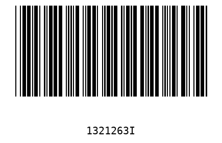 Barra Código 1321263