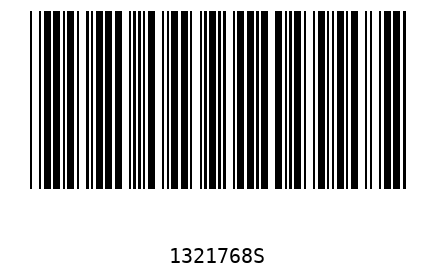 Barra Código 1321768