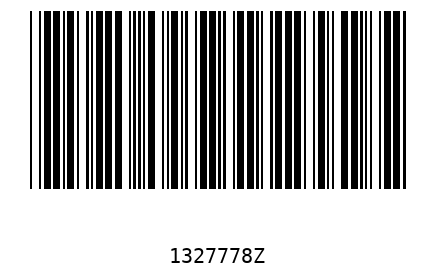Barcode 1327778