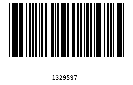 Barcode 1329597