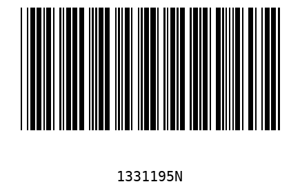Bar code 1331195