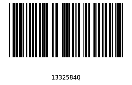 Barra Código 1332584