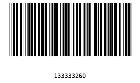 Bar code 13333326