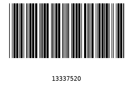 Barra Código 1333752
