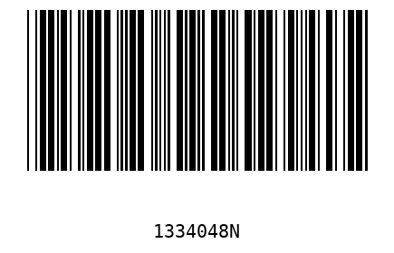 Barra Código 1334048
