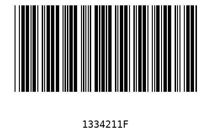 Bar code 1334211
