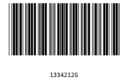 Barra Código 1334212