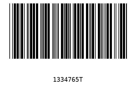 Barra Código 1334765