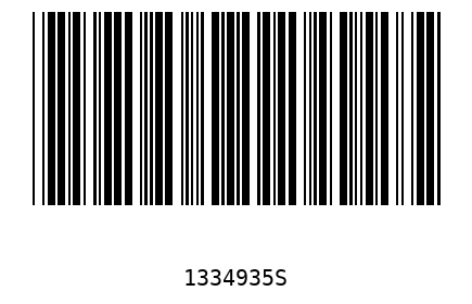 Bar code 1334935
