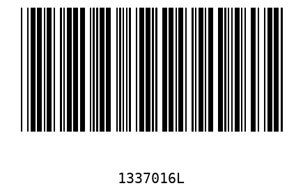 Barra Código 1337016