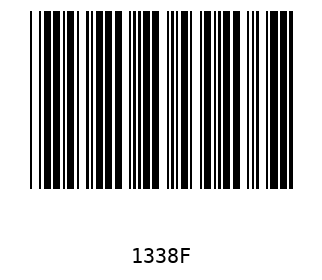 Barra Código, Code 39 1338