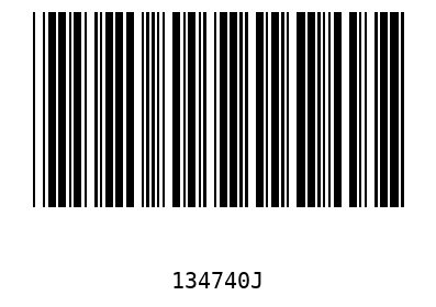 Barra Código 134740