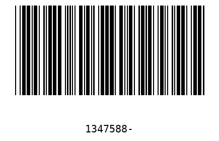 Barra Código 1347588