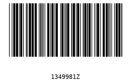 Barcode 1349981