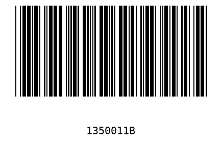 Bar code 1350011