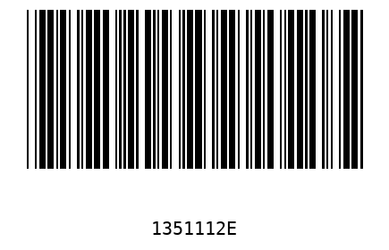 Bar code 1351112