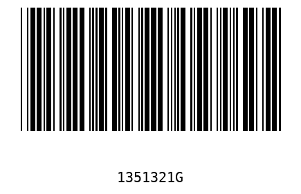 Barcode 1351321